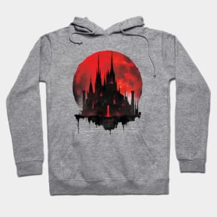 Bloodlust Chronicles: Immortal Bounty Hunts, Gothic Vampire Saga, and Supernatural Adventure in Anime-Manga Art Hoodie